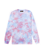 RED SKY - 100% Organic Cotton Long-Sleeved Tie-Dyed Top